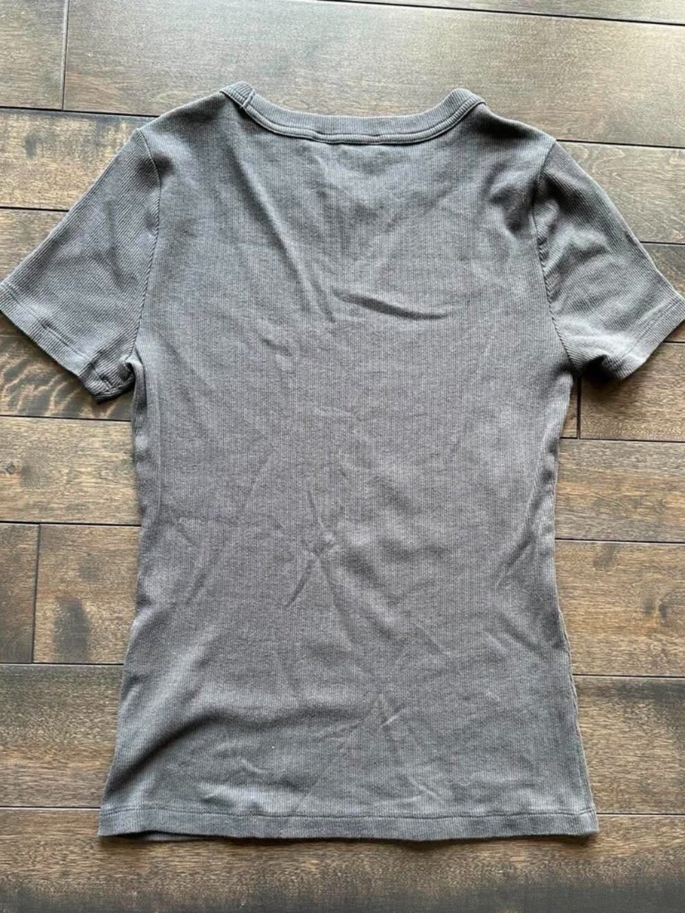 Banana Republic Ribbed Basic Tee - Picture 2 of 2